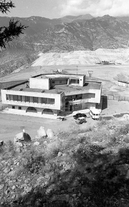 մեղրիի օդանավակայանի շենքը 1985