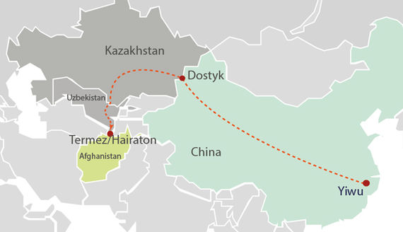 figure 2 china afghanistan current rail connection
