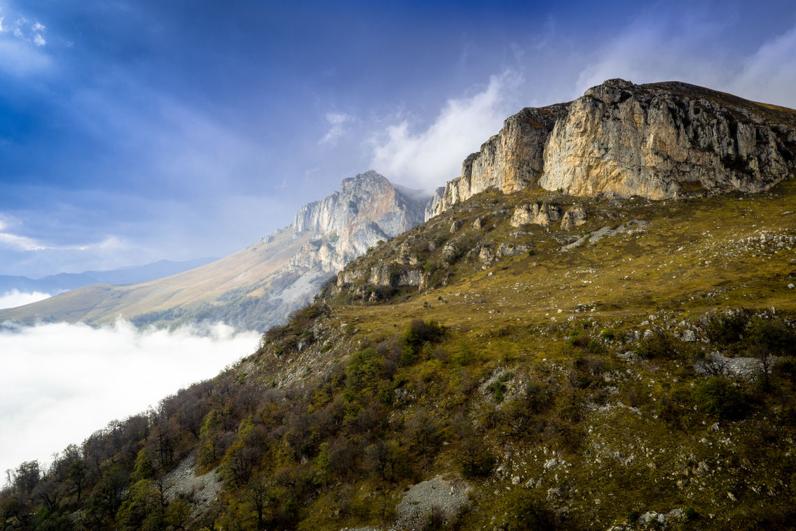 13 cliffs in dilijan national park armenia tom allen transcaucasian trail armenia